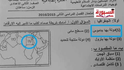 التعليم : استبعاد موجه الدراسات وأحالة واقعة 