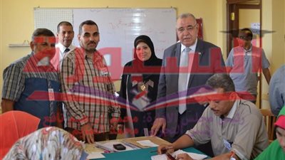 أسئلة هندسة إعدادية الوادى الجديد سهلة.. وبدء أعمال التصحيح