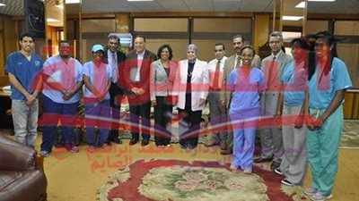 وفد جامعة تاكسيجي الأمريكية يستعرض التعاون مع جامعة القناة