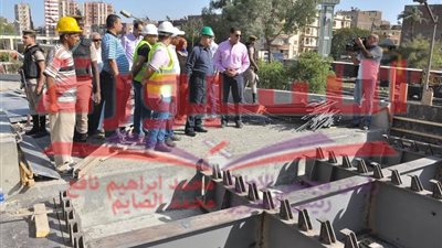 محافظ أسيوط يتفقد الأعمال الانشائية لمنزل كوبري الهلالي بتكلفة 25 مليون جنيه