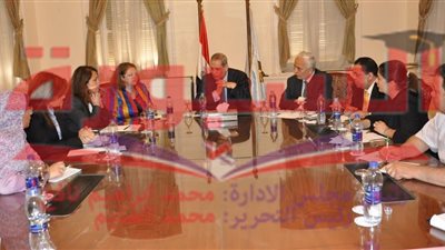 الهلالى يناقش مع معهد جوته تطوير مناهج اللغة الألمانية للمرحلة الثانوية 