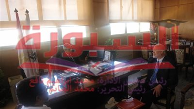 رئيس جامعة جنوب الوادي يستقبل ممثل منظمة الايسيسكو