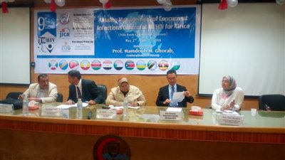 بالصور| ختام برنامج الجايكا لمكافحة الدرن و الايدز بجامعة القناة 