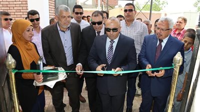 محافظ المنوفية يفتتح محطة الصرف الصحي بتكلفة 30 مليون جنية