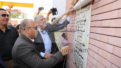 محافظ المنوفية يفتتح محطة الصرف الصحى بدمليج بتكلفة 30 مليون جنيه