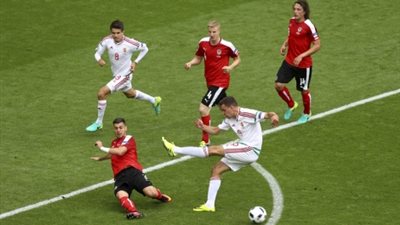 بالفيديو.. المجر يحقق اول ثلاث نقاط فى اليورو 2016 بالفوز على النمسا
