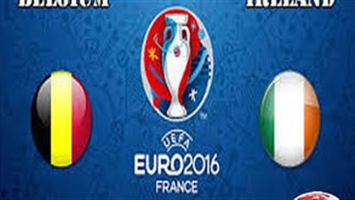 مباراة بلجيكا وايرلندا يورو2016