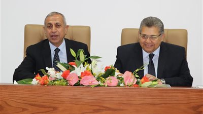 الشيحى يشهد اجتماع اللجنة العلمية الدائمة لترقية أعضاء هيئة التدريس