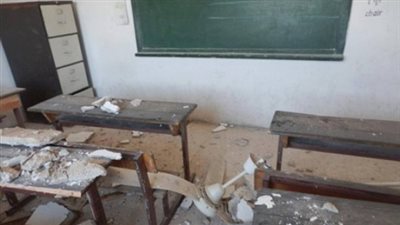 إصابة طالبين بحقوق القاهرة بسبب سقوط مروحة سقف عليهما أثناء الامتحان 