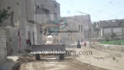 400 ألف جنيه لرصف ورفع كفاءة بعض الطرق بالغنايم