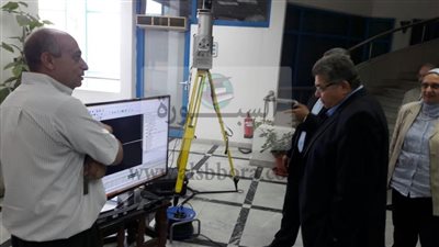 وزير التعليم العالى يزور مدينة الابحاث العلمية ببرج العرب