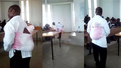 أستاذ جامعي بساحل العاج يصبح من مشاهير العالم بسبب 3 صور