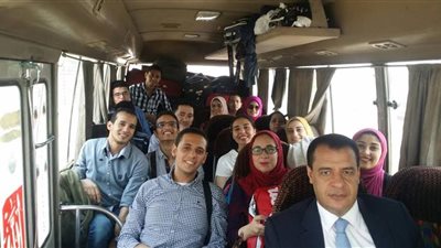 بالصور| الوفد الثامن من طلاب جامعة أسيوط برحلة لروسيا