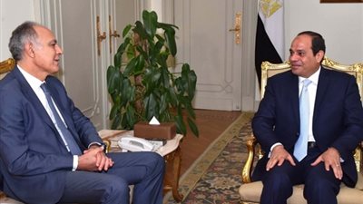  السيسي يلتقي وزير الشئون الخارجية المغربي