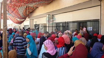 اقبال كبير على اختبارات القدرات بجامعة جنوب الوادى