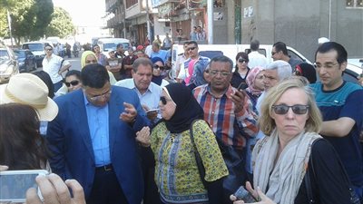 بالصور| وفد وزارة التعليم الالمانية والتخطيط العمرانى يزور مدينة اسيوط