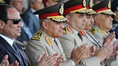 السيسي يشهد حفل تخريج كليتي البحرية والدفاع الجوى
