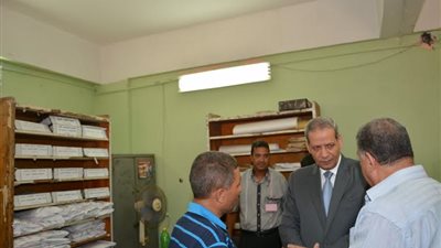 بالصور| الهلالى يتفقد كنترولات الثانوية العامة ويشدد بالحفاظ على 