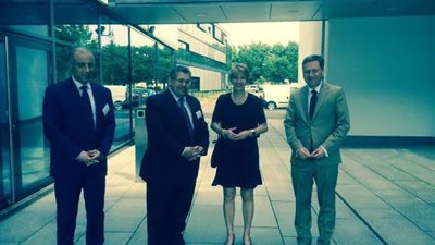  الشيحى يبحث سبل زيادة الإستفادة المشتركة من مخرجات الأبحاث