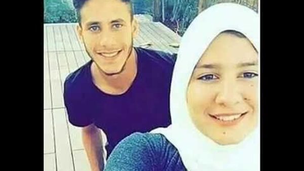 صبحي وخطيبته 