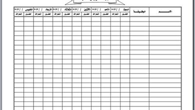 تعرف علي كيفية تطبيق نظام التأخير علي المعلمين بدفتر الحضور والانصراف و