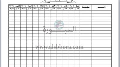  تعرف علي نظام التأخير علي المعلمين بدفتر الحضور والانصراف و