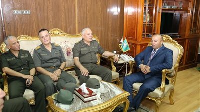 محافظ المنوفية : المستشفى العسكرى تستقبل المعدات الطبية نوفمبر المقبل