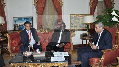 الهلالى يلتقى ممثل منظمة النيباد (NEPAD) الأفريقية لبحث أوجه التعاون فى مجال التعليم