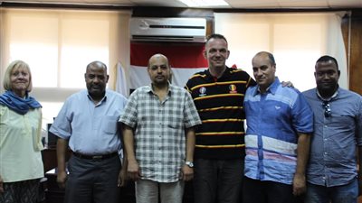 القنصل البلجيكي بمصر يبحث مع جامعة جنوب الوادي أوجه التعاون مع كلية الطب والمستشفيات الجامعية