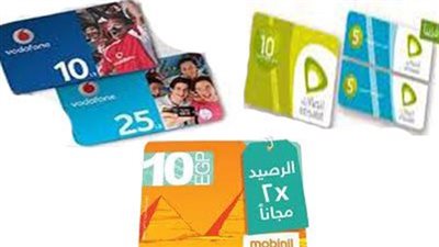 تذبذب أسعار كروت شحن المحمول المدفوع مقدما عقب اعتماد ضريبة القيمة المضافة