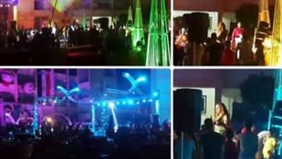 عاجل.. تحويل مدرسة بدمياط الى صالة أفراح