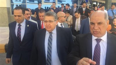 بالصور.. الشيحي: الدولة قامت بإعطاء أولوية لبناء مدينة طبية متكاملة في جامعه كفر الشيخ