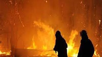 اخلاء مرضي مستشفي الطوارئ بجامعة المنصورة بعد نشوب حريق 