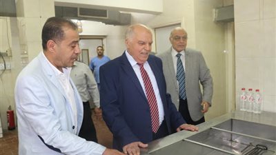 بالصور| الزناتى : تنفيذ مشروع ميكنة شاملة بمستشفى المعلمين بالجزيرة 