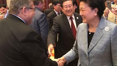 بالصور|نشاط مكثف لوزير التعليم العالى بالإجتماع الوزارى لدول مجموعة العشرين بالصين