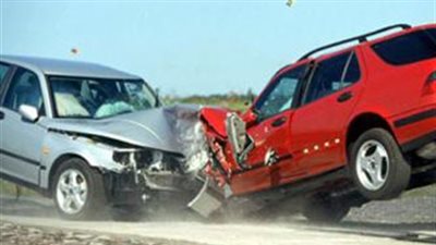 نقل مساعد مدير امن المنيا الى المستشفى بعد انقلاب سيارته