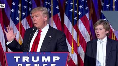 بالصور..مظاهرات امريكية للتنديد بفوز ترامب