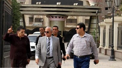 رئيس جامعة طنطا يتفقد الحالة الأمنية بالكليات