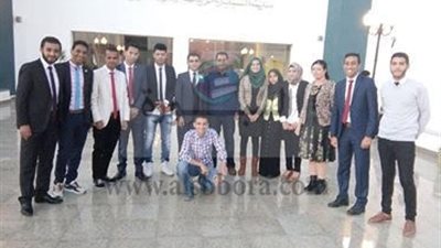وفد جامعة مدينة السادات في مدينة الشباب والرياضة بشرم الشيخ
