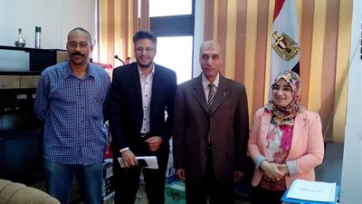 تعاون مشترك بين جامعة القناة و مدرسة المتفوقين بالإسماعيلية