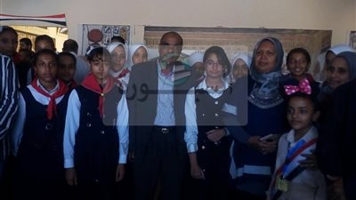 وكيل تعليم الاقصر يفتتح معرض الصحافة المدرسية