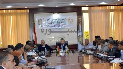 محافظ الاقصر يوجه بسرعة تنفيذ الخطة الاستثمارية