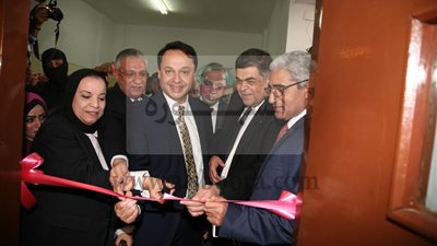 افتتاح مكتبة القبة بجامعة جنوب الوادى