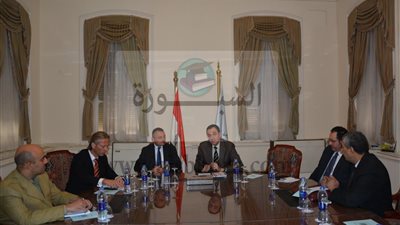 الجيوشى يلتقى سفير النمسا بالقاهرة لمناقشة سبل التعاون بين البلدين فى مجال التعليم الفنى