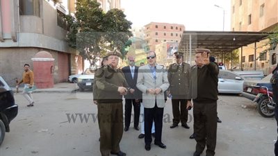 مدير أمن المنوفية يتفقد الخدمات الامنية والمرورية 