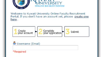 جامعة الكويت تعلن عن وظائف جديدة لأعضاء هيئة التدريس 