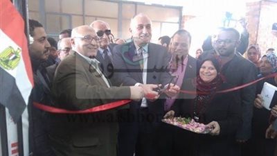 افتتاح مبني الطالبات بزراعة عين شمس