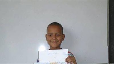  فوز تلميذ بالصف الاول الابتدائى بمسابقة الملتقي الفكري بالأقصر الأزهرية