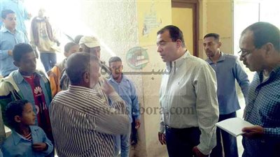 جولة لمحافظ الاقصر تكشف تردى الاوضاع بالمدارس