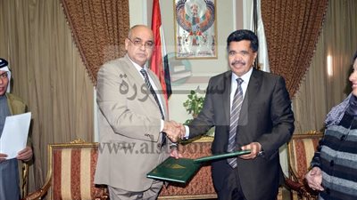 تعاون مصرى سعودى بتجارة عين شمس